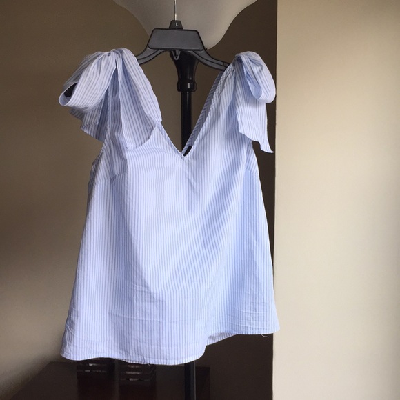 Who What Wear Tops - WWW bow blouse